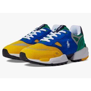 Mens Polo Ralph Lauren Jogger Color Blocked Sneakers Size: 11 - NEW